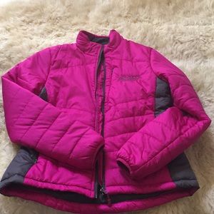 The Broadmoor Colorado pink jacket small EUC Barbie core